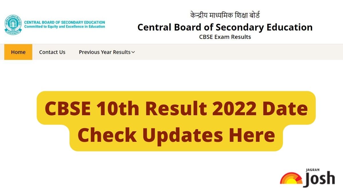 CBSE 10th Result 2022 Date CBSE to Issue Single Mark Sheet with Term 1