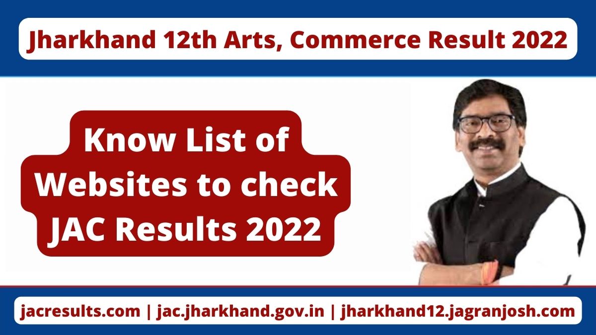 JAC Class 12th Result 2022