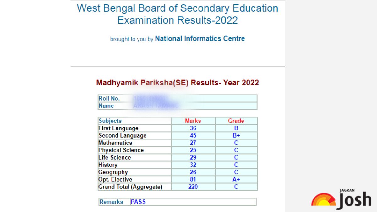 WBBSE 10th Result 2022 OUT Result Link Live, Get Direct Link Here