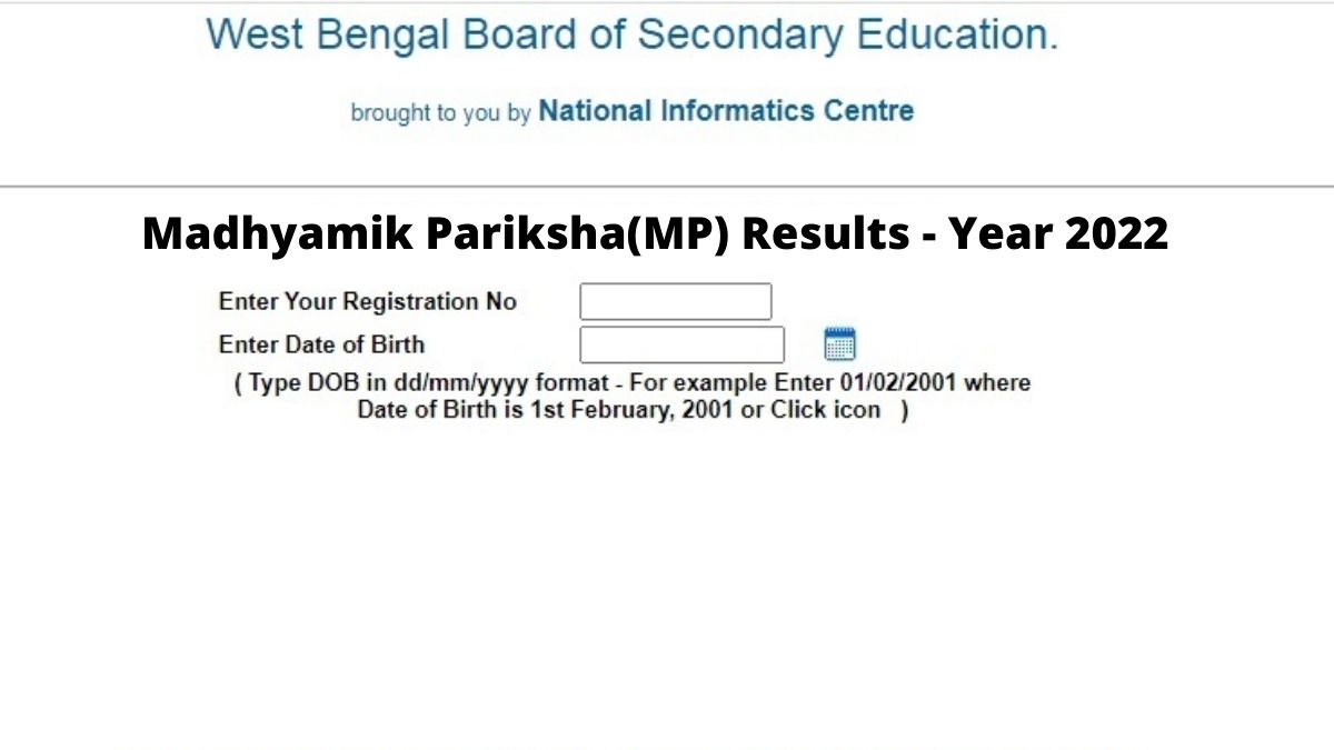 WB Madhyamik Result 2022 Declared Get Result Checking Link Here, Know