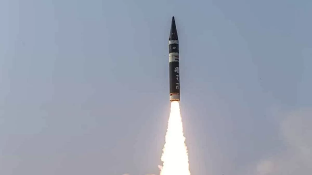Agni-4 Missile Test
