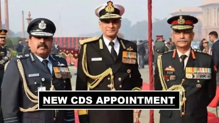 Rules for new CDS Appointment