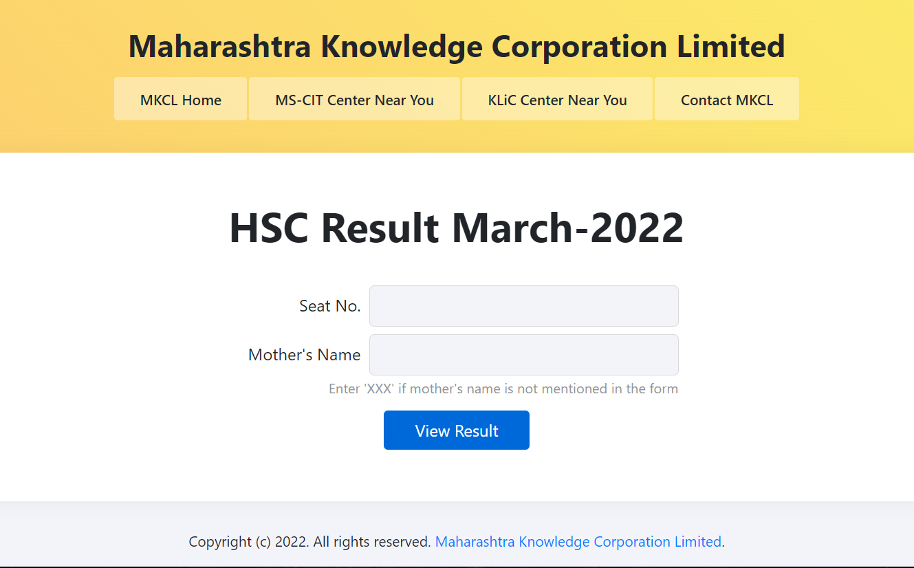 Maharashtra Hsc 12th Result 2022 Out Live Check Msbshse Class 12 Result Link Activated At 6317