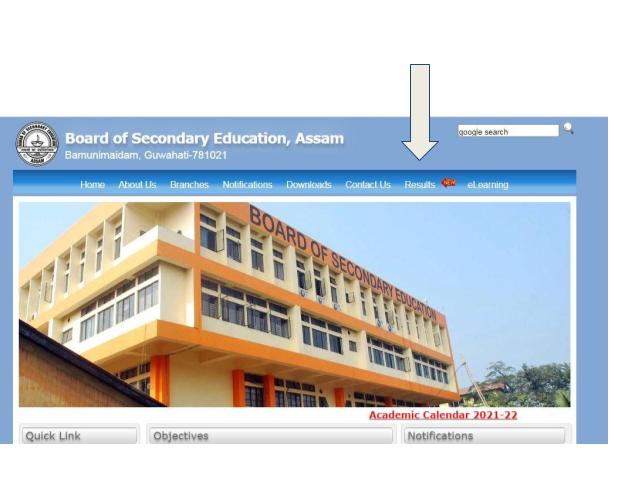 Assam HSLC Class 10 Result 2022