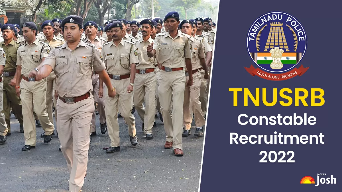 TN Police TNUSRB Constable Recruitment 2022
