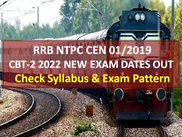 Rrb Ntpc Cbt 2 Exam In May 2022 Cen 012019 Check 2nd Stage Computer Based Test Syllabus 5683