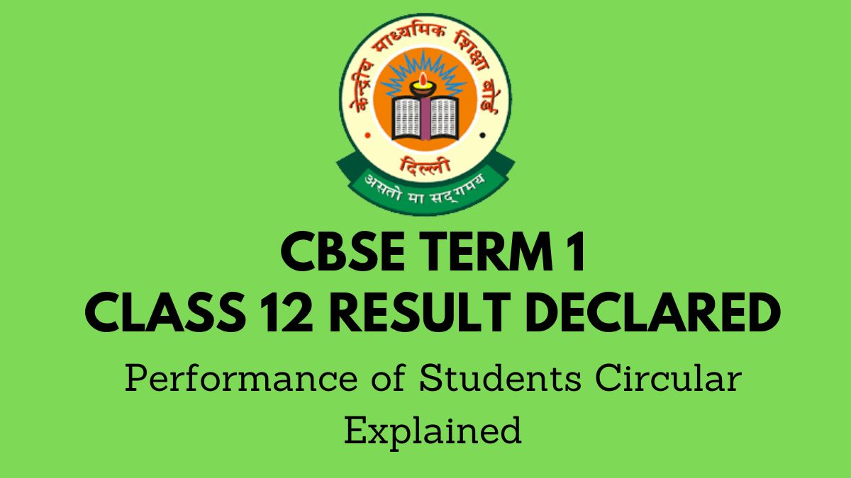 CBSE 12th Result 2022