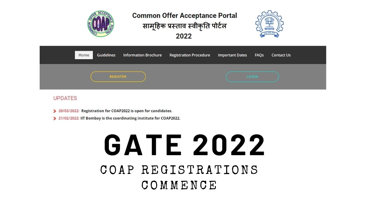 GATE COAP 2022 Registration Commence at coap.iitb.ac.in, Get Direct ...