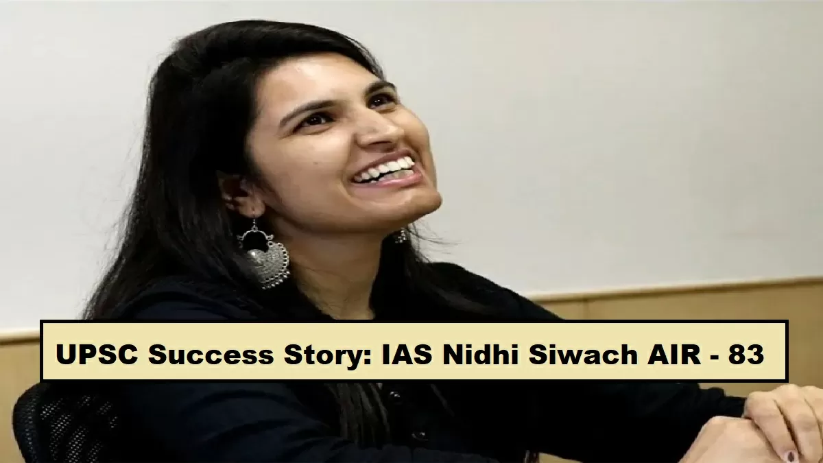 IAS Nidhi Siwach