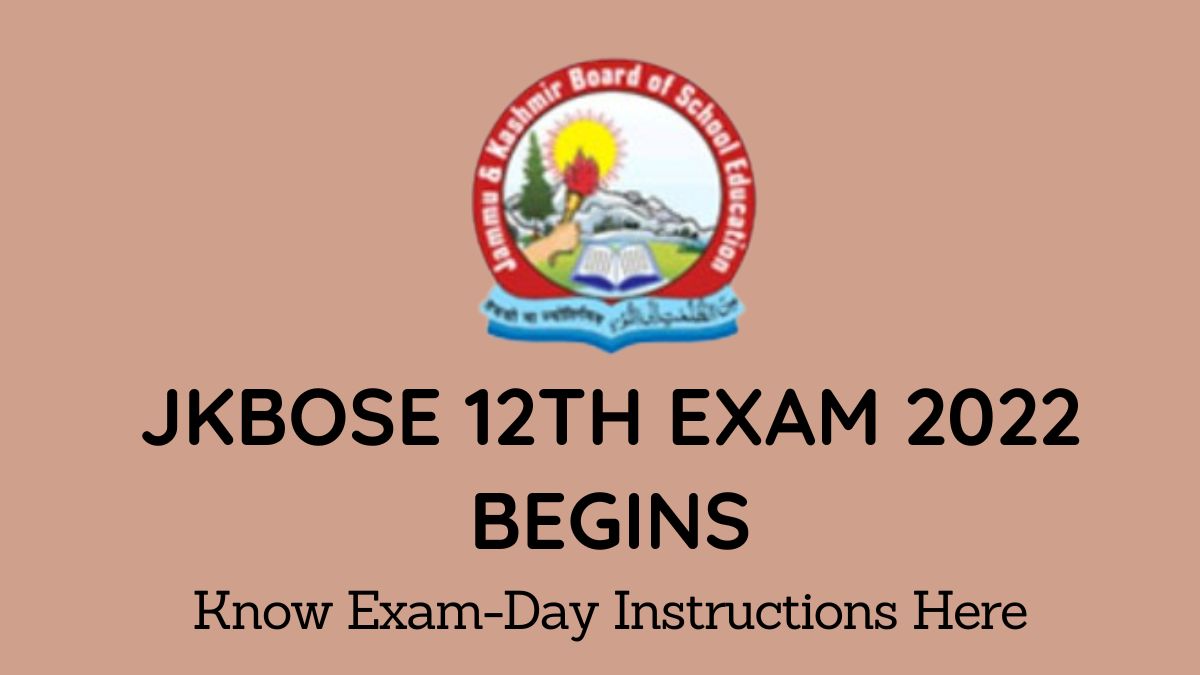 JKBOSE 12th Admit Card 2022 Released