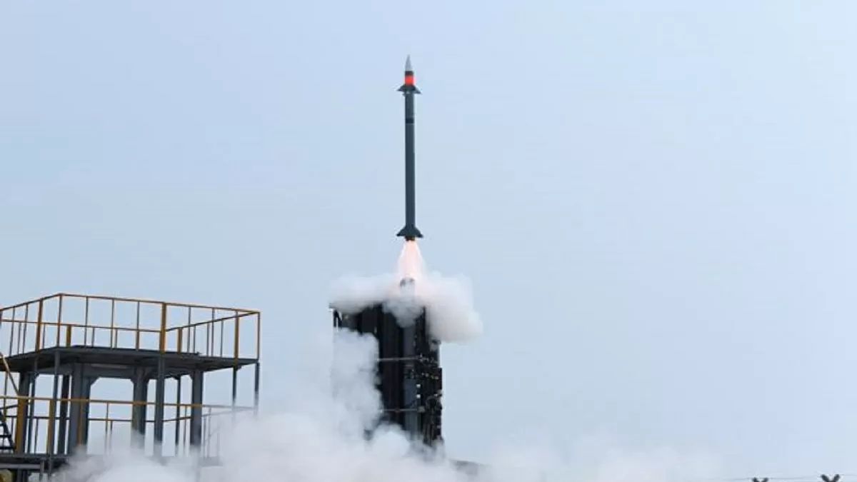 DRDO successfully tests Indian Army's Medium Range Surface to Air Missile