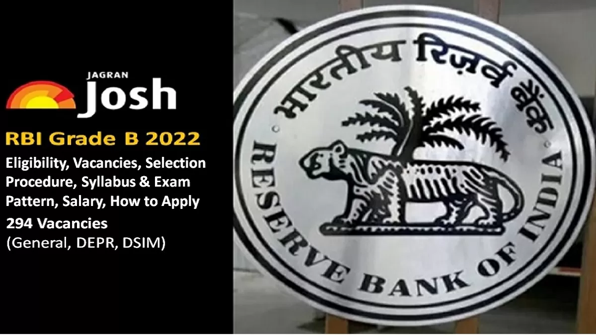 RBI Grade B 2022 Eligibility, Vacancies, Selection Procedure, Syllabus & Exam Pattern, Salary, How to Apply