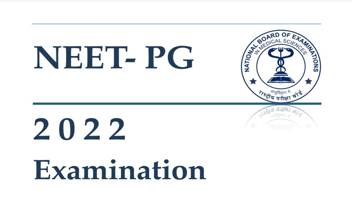 NEET PG 2022: Application Correction Edit Window Opens Today; Know ...