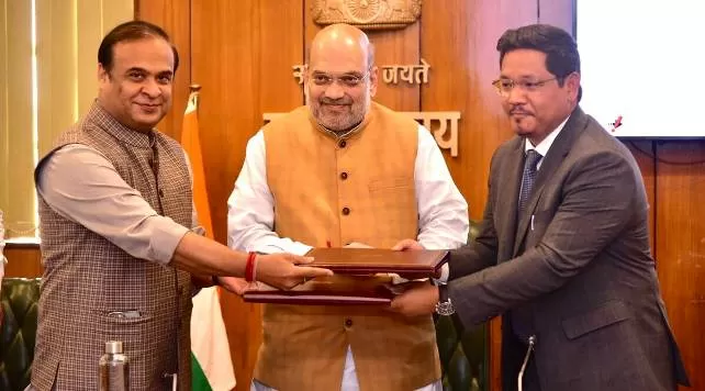 Assam, Meghalaya sign agreement to resolve border dispute