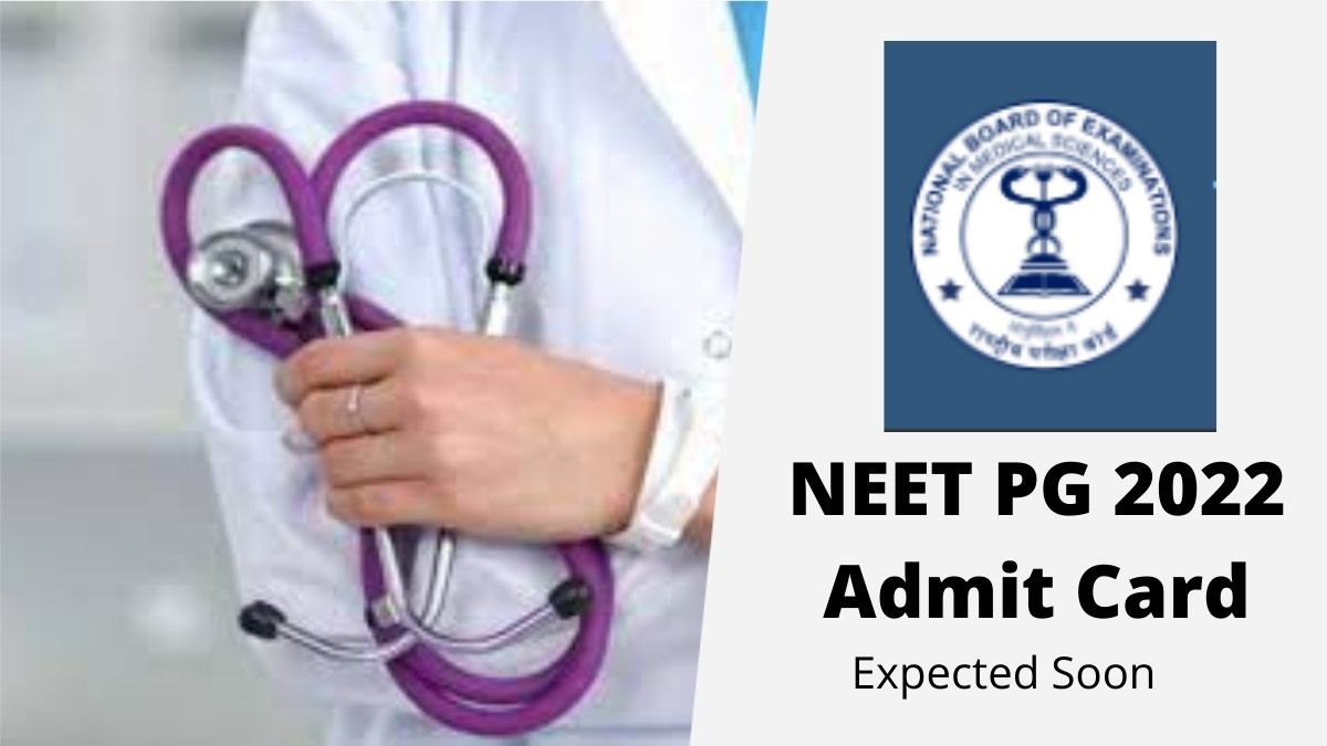NEET PG 2022 Admit Card