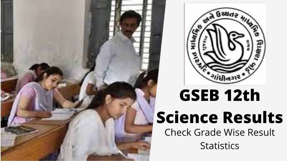 Grade-Wise GSEB 12th Science Result 