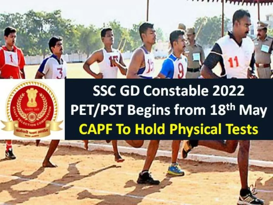 SSC GD Constable 2022 PET/PST Begins from May 18