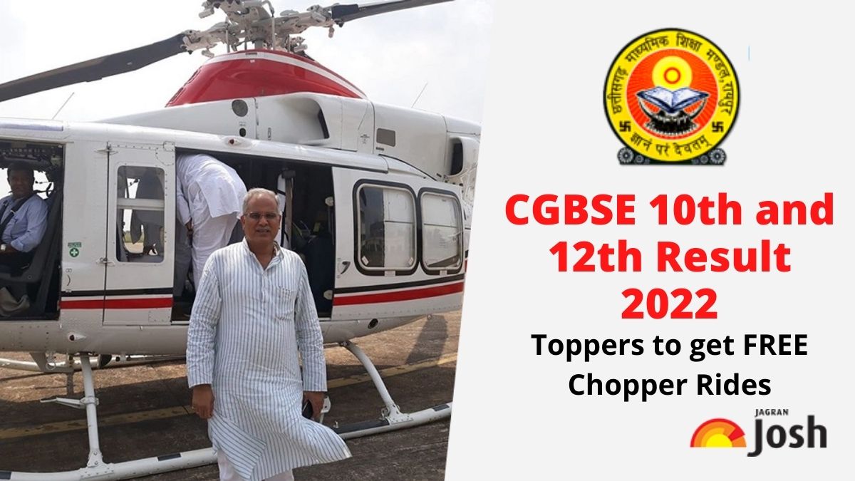 Helicopter Rides for CGBSE 10th, 12th Toppers