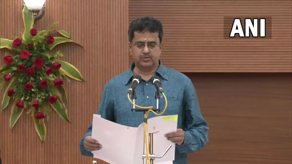 Manik Saha Takes Oath as New Tripura Chief Minister