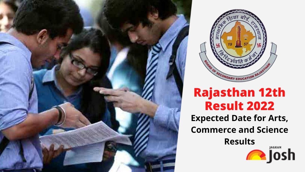 RBSE 12th Result 2022 Class 12 Science, Arts, Commerce Stream Results