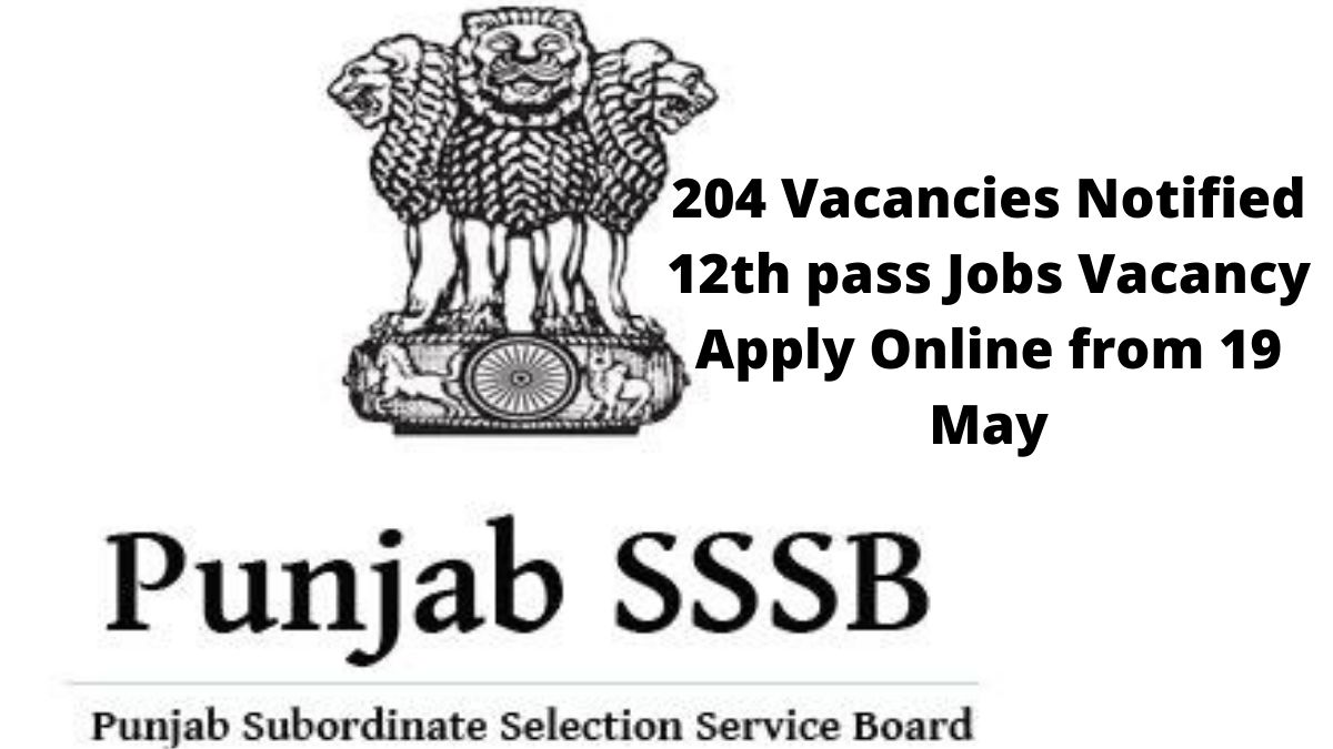 Punjab SSSB Recruitment 2022