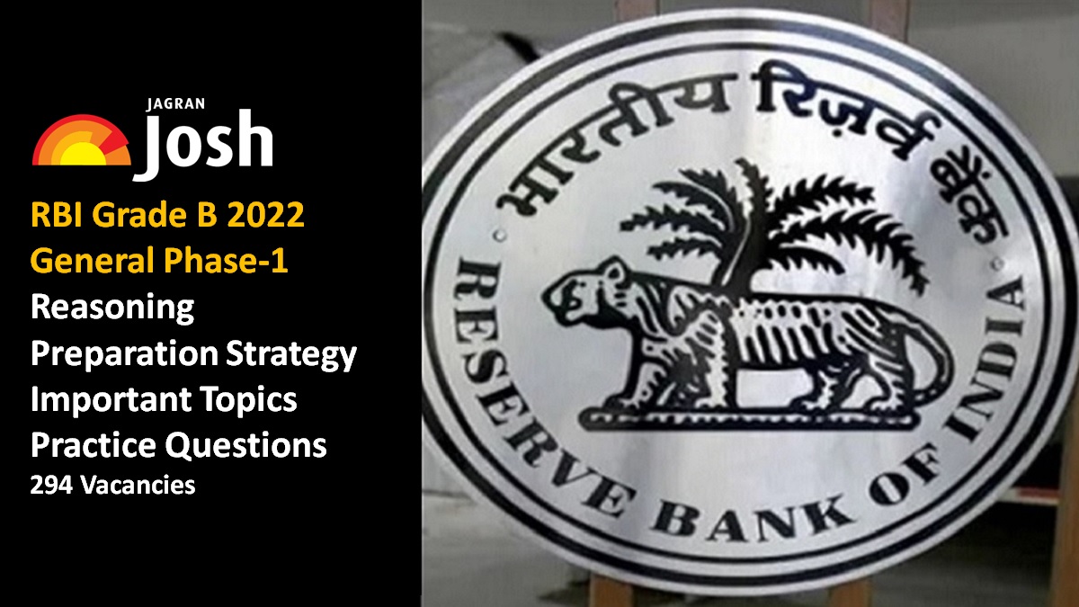 RBI Grade B 2022 Gen Phase 1 Exam Preparation Strategies For Reasoning