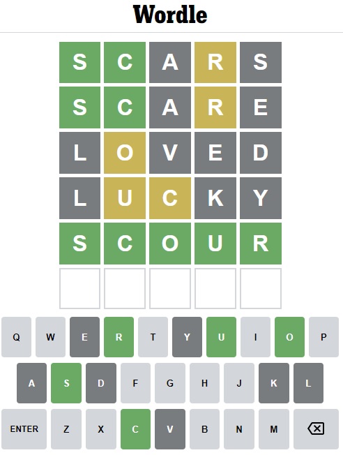 Wordle Answer Today May 18 Check Wordle 333 Answer, Hints And Clues