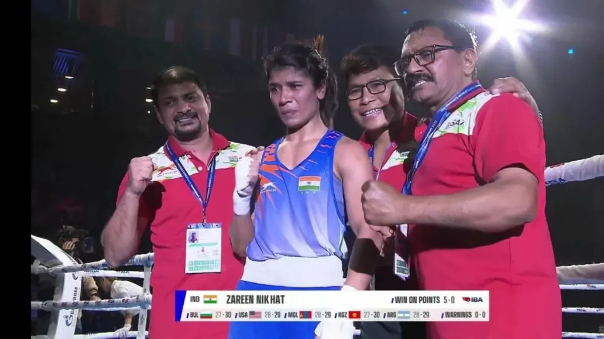 Nikhat Zareen wins World Boxing Championship