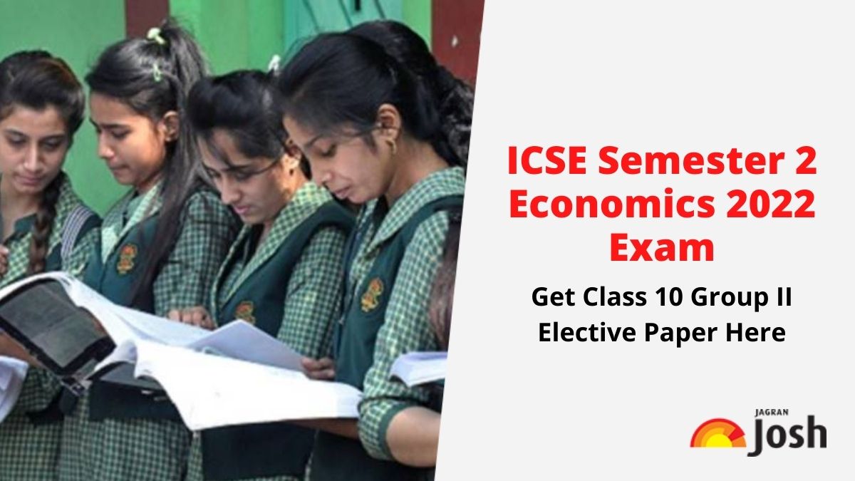 ICSE Semester 2 Economics 2022 PDF Details