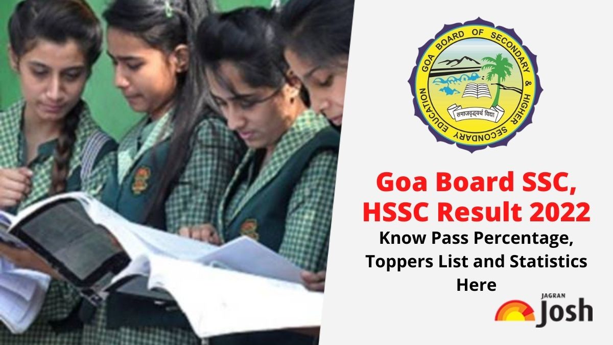 GBSHSE 12th Result 2022: 92.66% Students Pass, Know Goa Board Class 12 ...