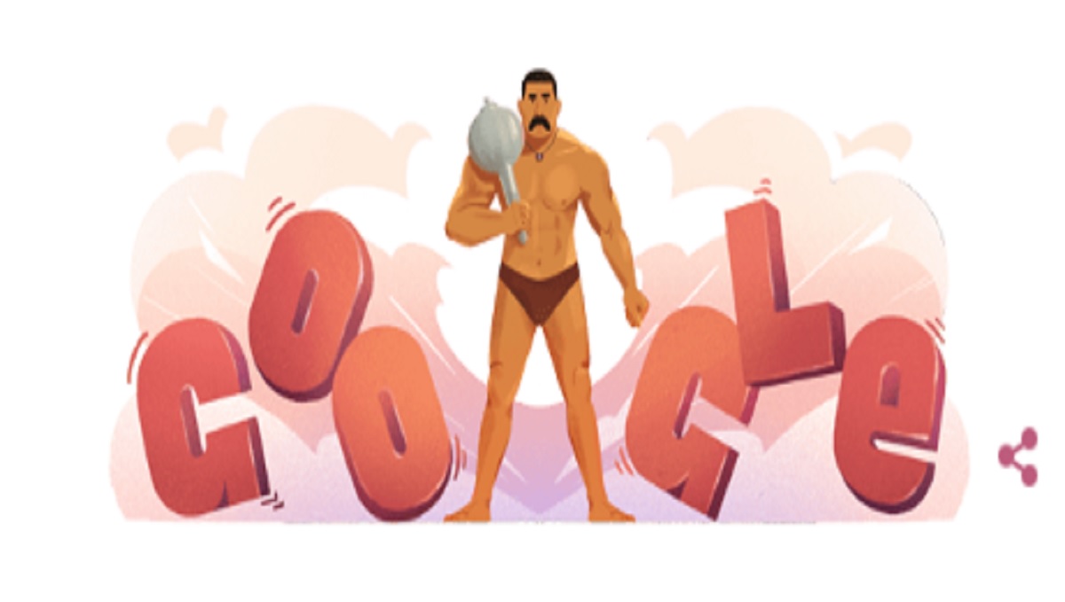 Google doodle: कभी जीवन में हार नहीं देखने वाले गामा पहलवान का गूगल ने डूडल बनाकर मनाया  144वां जन्मदिन
