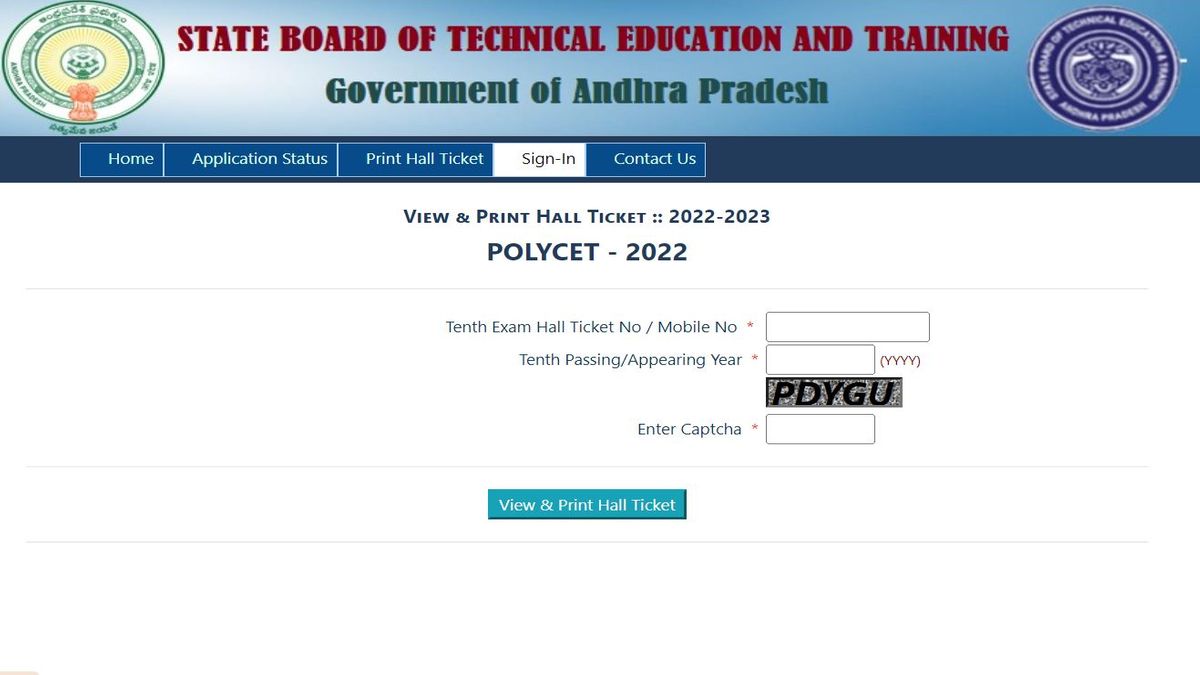 AP POLYCET Hall Ticket 2022 Released at polycetap.nic.in, Know When ...