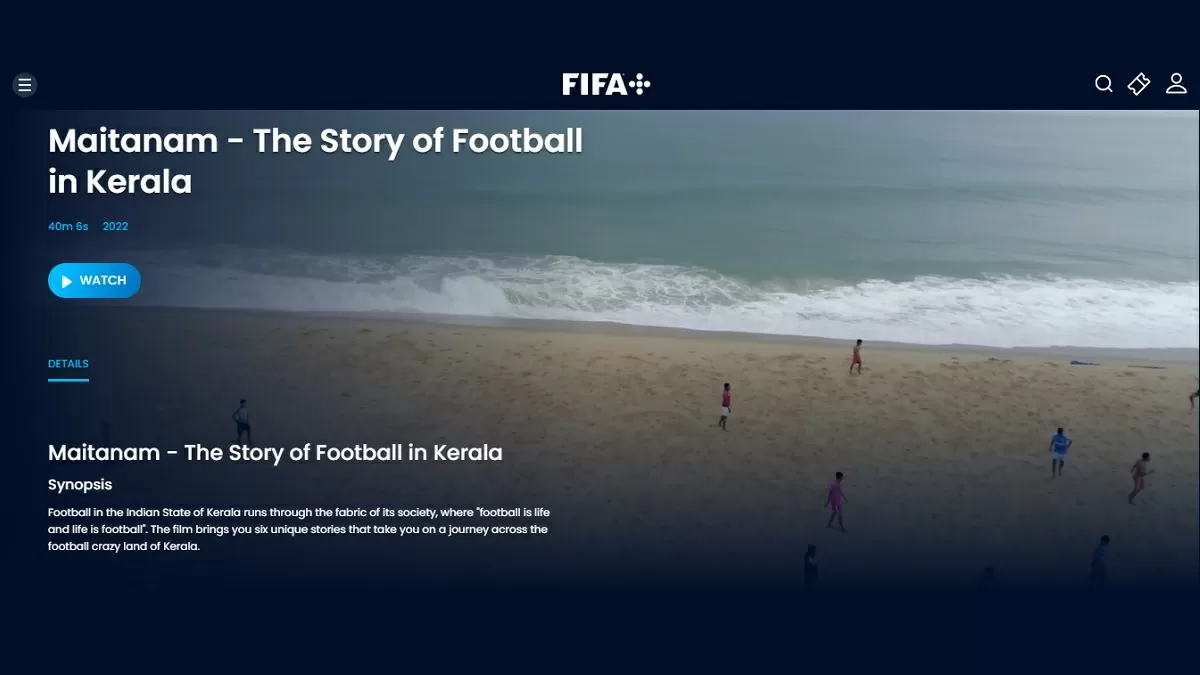 FIFA launches new streaming service for documentaries and live