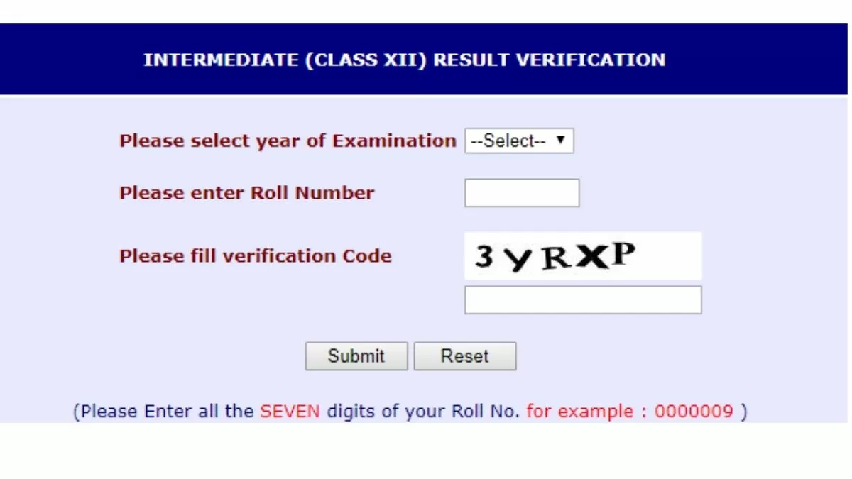 UP Board Result 2022 