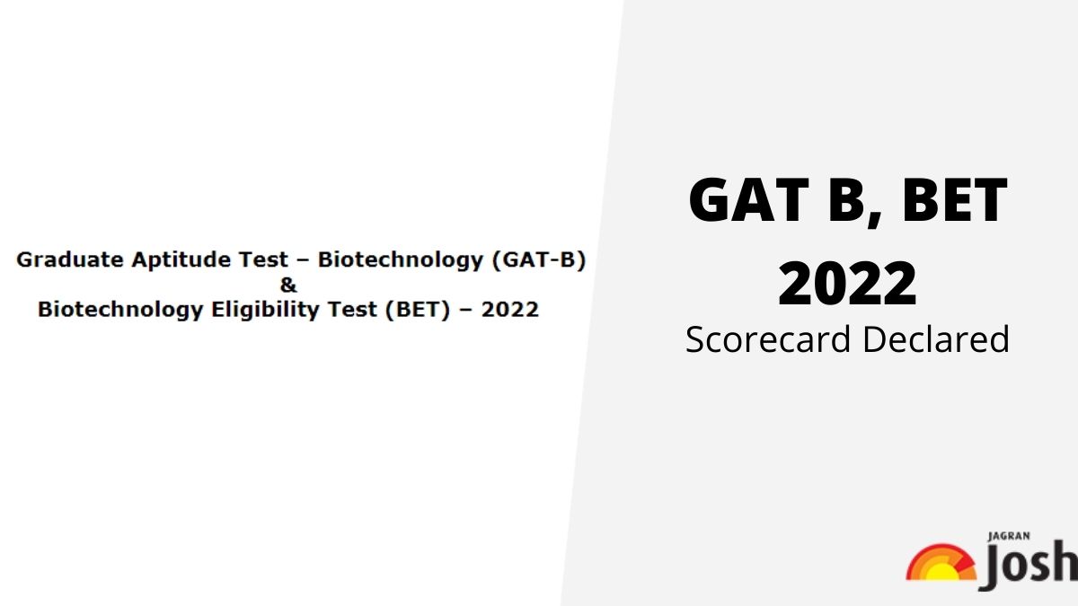 GAT B, BET Results 2022 Declared, Check At Dbt.nta.ac.in, Get Direct ...