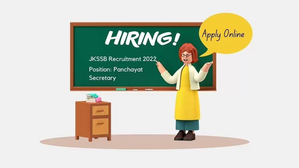 JKSSB Panchayat Secretary Recruitment 2022