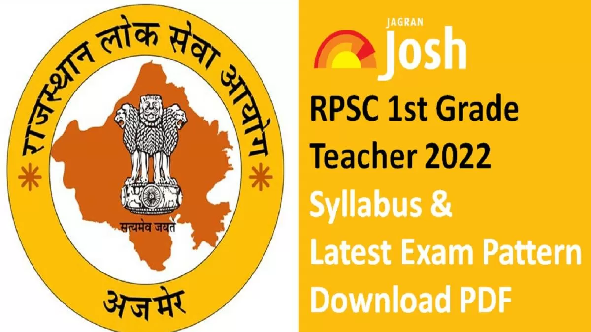 RPSC 1st Grade Recruitment 2022: Apply For 6000 Lecturer Posts, Get ...