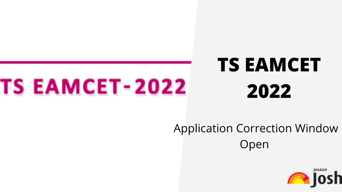 TS EAMCET 2022 Application Correction