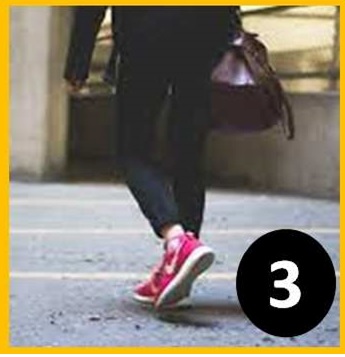 Personality Test: Relaxed Strolling Walking Style