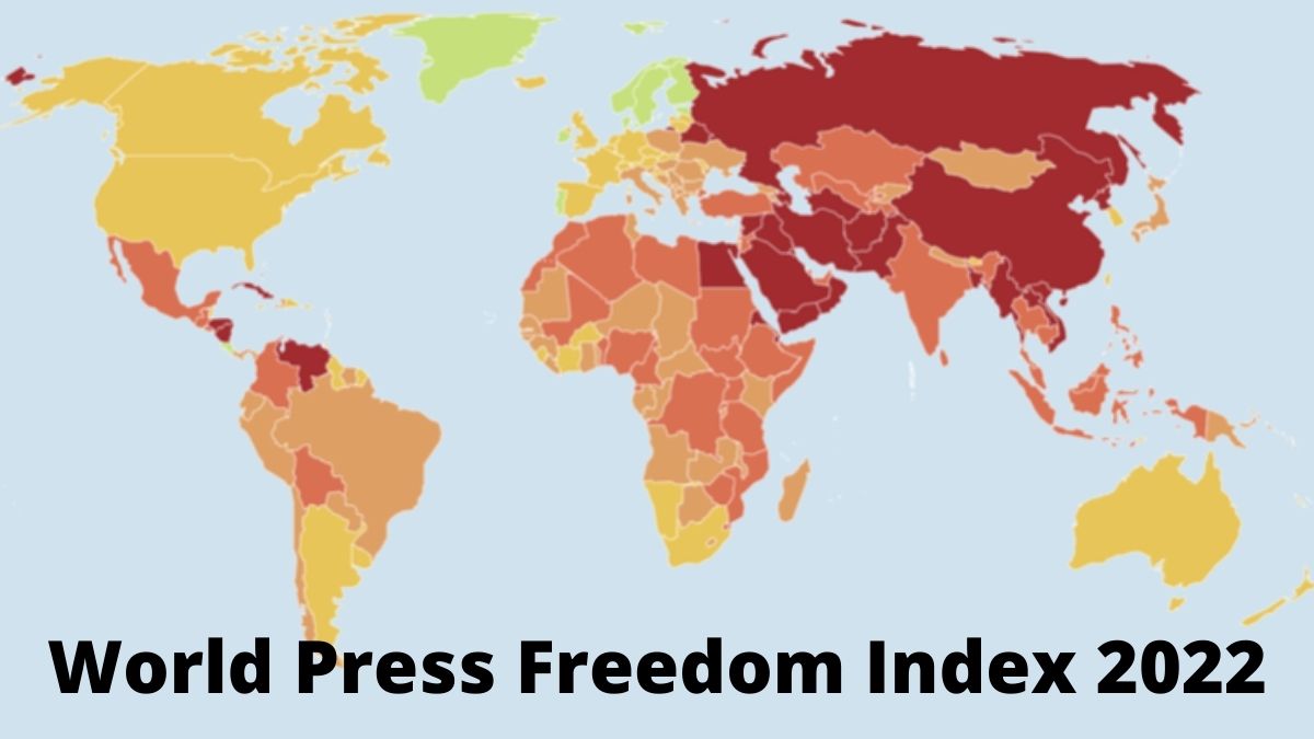 World Press Freedom Index 2022 List: Norway tops the index, India plummeted to the 150th position