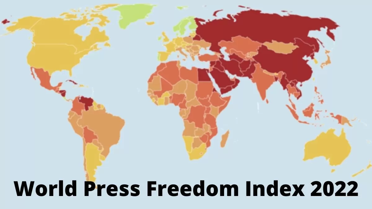 World Press Freedom Index 2022 List Norway tops the index, India