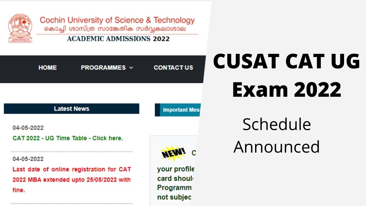 Cusat Cat 2024 Last Date Jemmy Korney