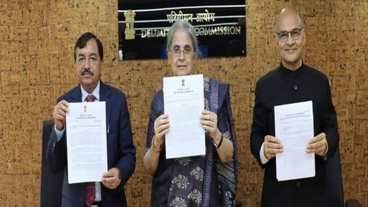 J&K Delimitation Commission signs final order for delimitation of Jammu and Kashmir