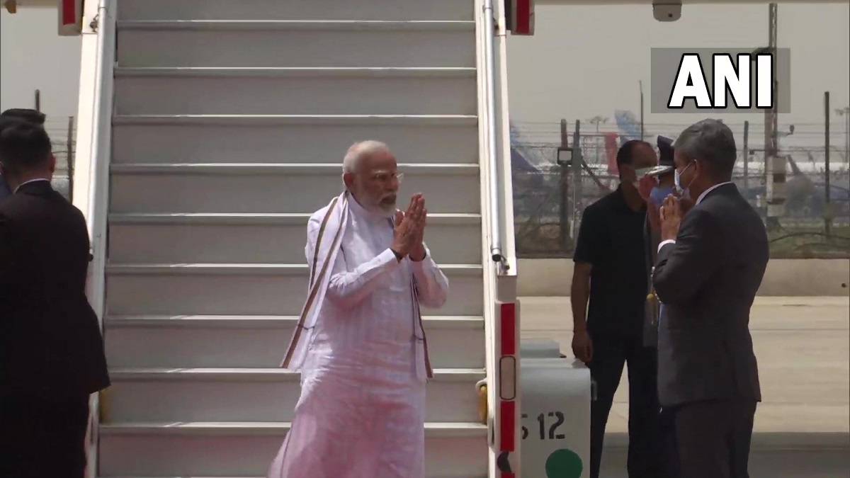 PM Narendra Modi returns to Delhi after concluding his 3-day Europe Visit
