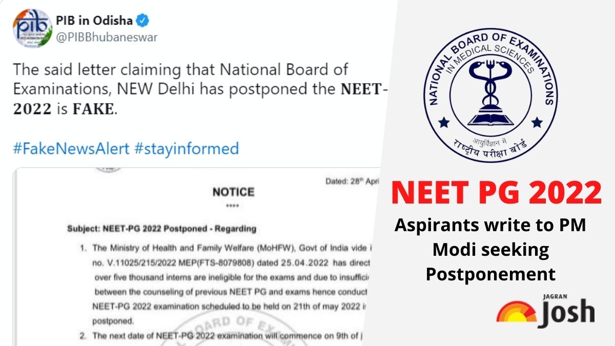 NEET PG 2022: Fake Circular Claiming Exam Postponement Goes Viral