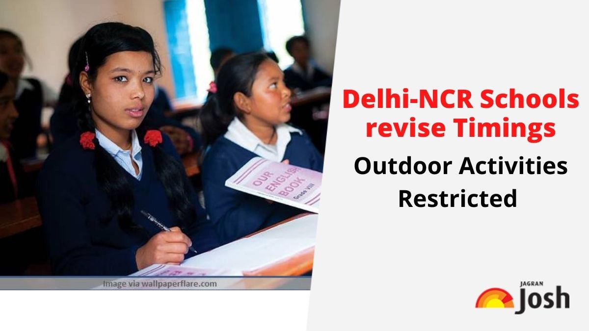 DelhiNCR Schools revised Timings due to intense heatwave, outdoor