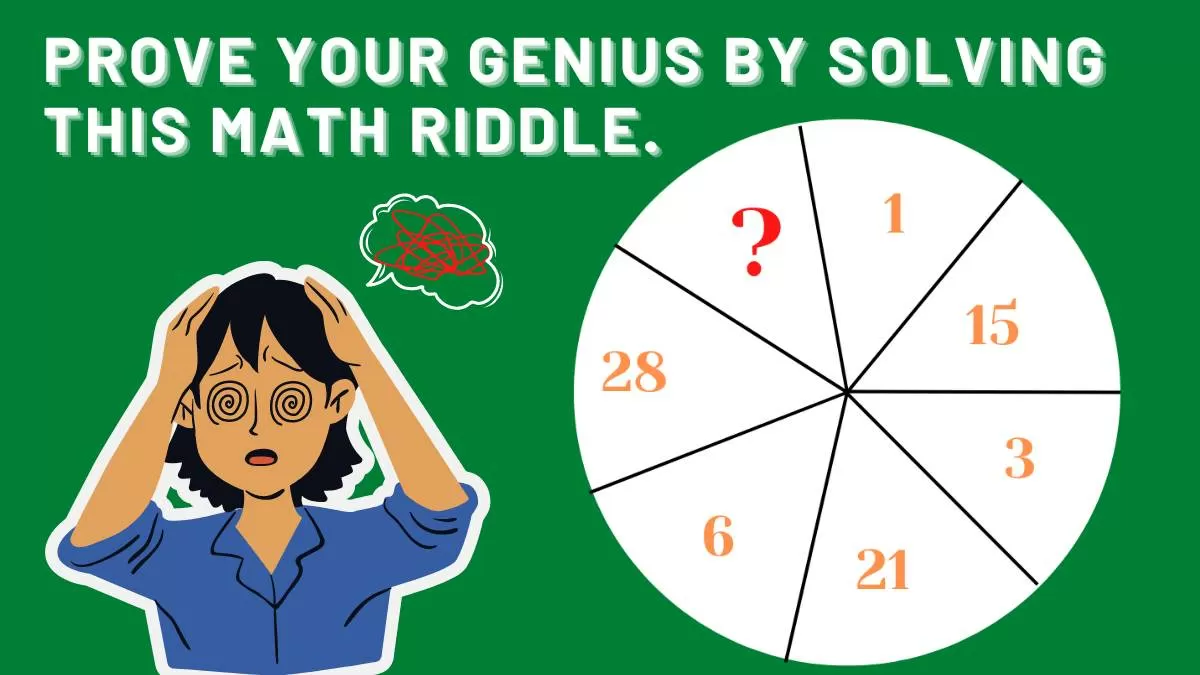 Prove Your Genius By Solving This Math Riddle. 