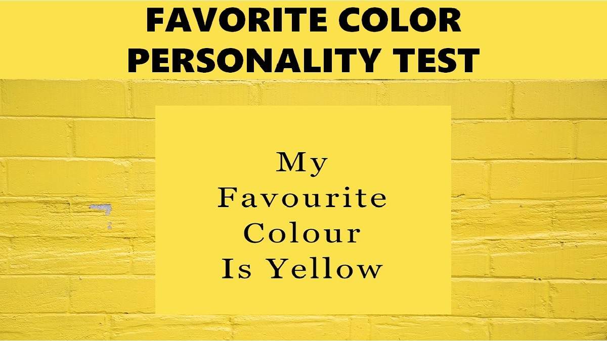 What Is Your Personality If Your Favorite Color Is Yellow Compressed 