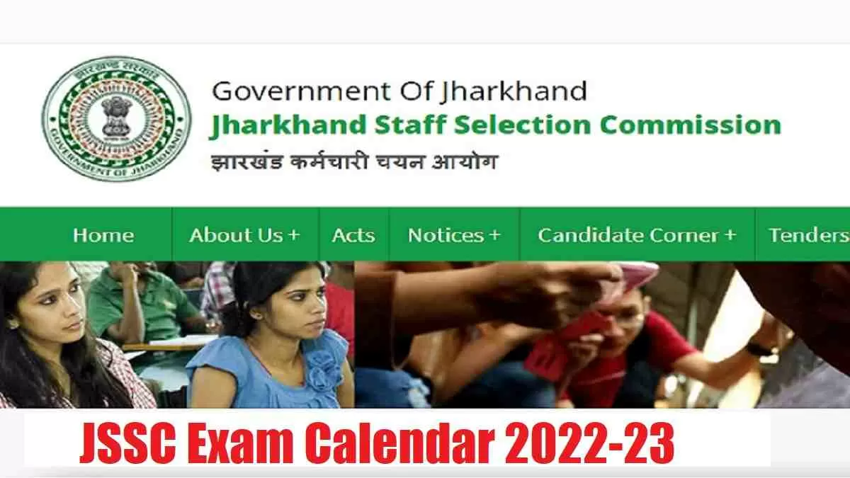JSSC Exam Calendar 2022 23 