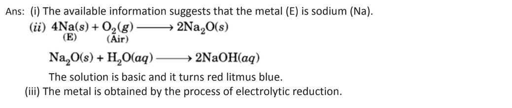 CBSE Class 10 Chemistry Chapter 3 Important Questions and Answers for 2023